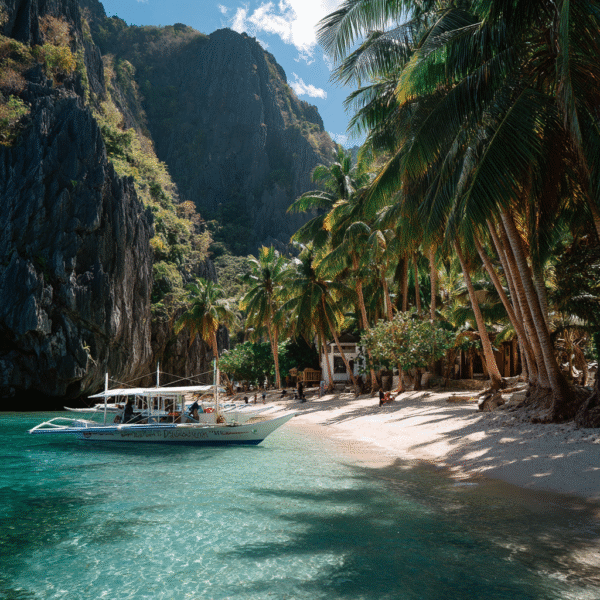Itinai.com el nido palawan white beach philippines palms happ 7e0fbadc 4cb9 41c8 9103 87ca2410b7b2 1