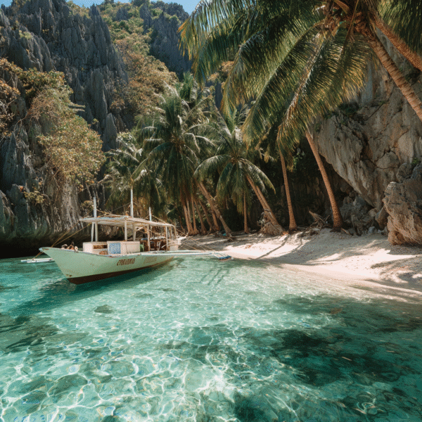 Itinai.com el nido palawan white beach philippines palms happ becc080b ff4a 4897 b8a4 99f1211c563b 1